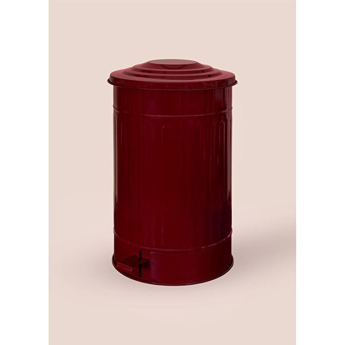 The Mia Çöp Kovası Mutfak 30 Lt Bordo