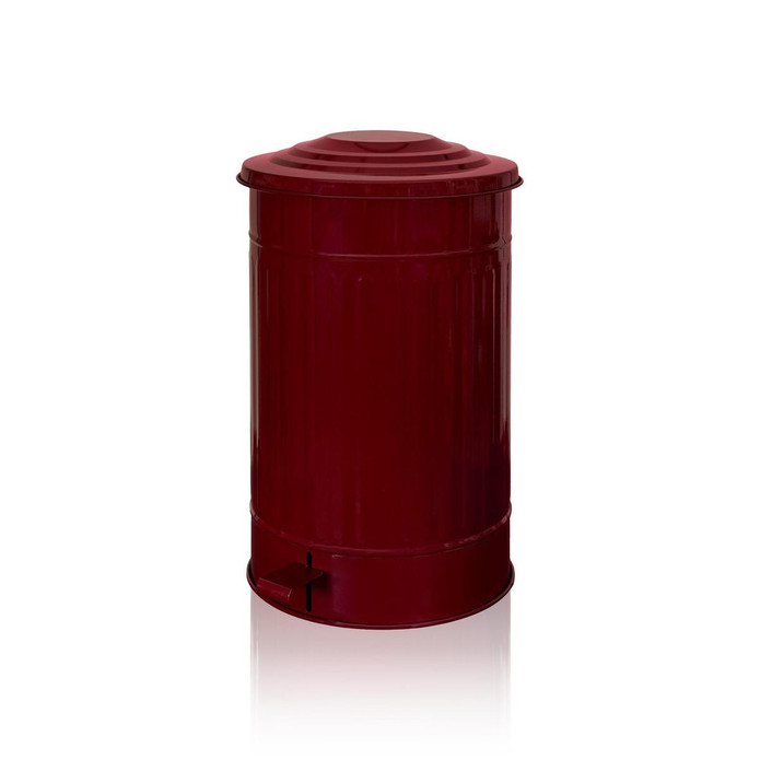 The Mia Çöp Kovası Mutfak 30 Lt Bordo