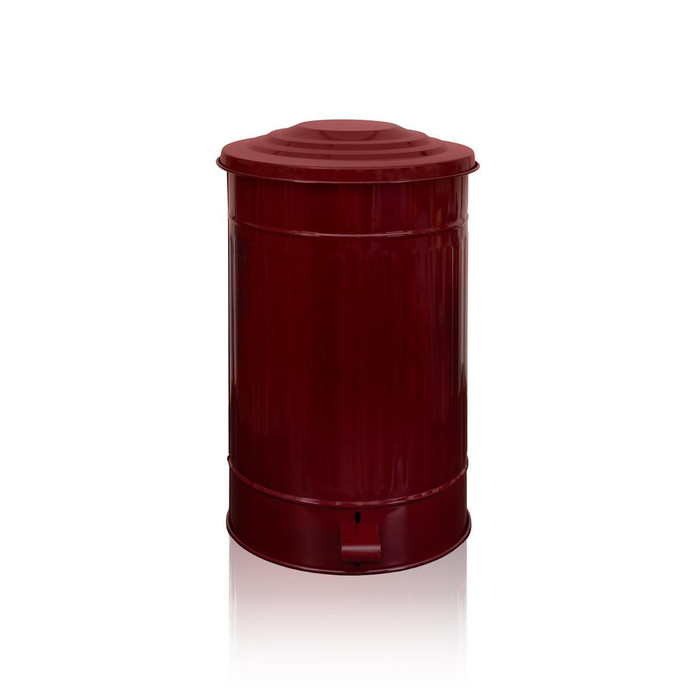The Mia Çöp Kovası Mutfak 30 Lt Bordo