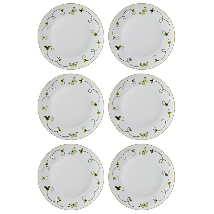 The Mia Butterfly Servis Tabağı 6 Kişilik