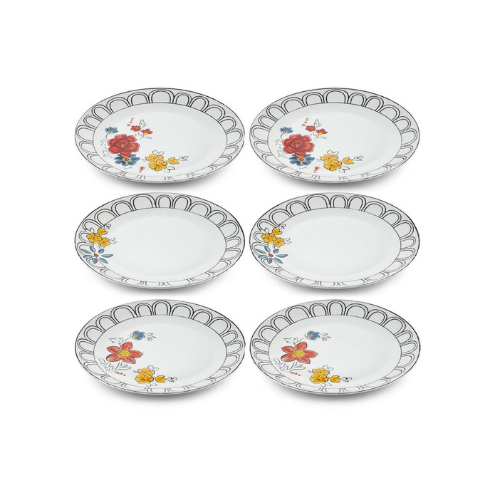 The Mia Fiore Servis Tabağı 6 Kişilik