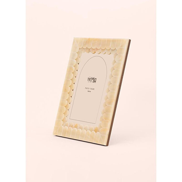 The Mia Wavy Fotoğraf Çerçevesi Sarı 18x23 Cm