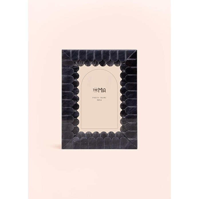 The Mia Wavy Fotoğraf Çerçevesi Siyah 15x20 Cm
