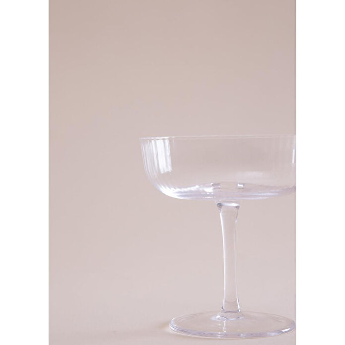 The Mia Ayaklı Cam Dondurma Kasesi 11x12 Cm