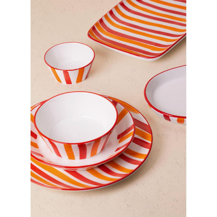 The Mia Joy Sosluk Çerezlik 6lı Set Kırmızı 10 Cm
