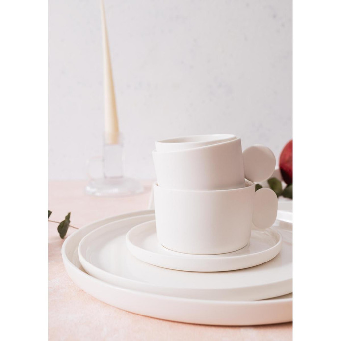The Mia Cotta Limoges Servis Tabağı Beyaz 27 Cm Ctt0028