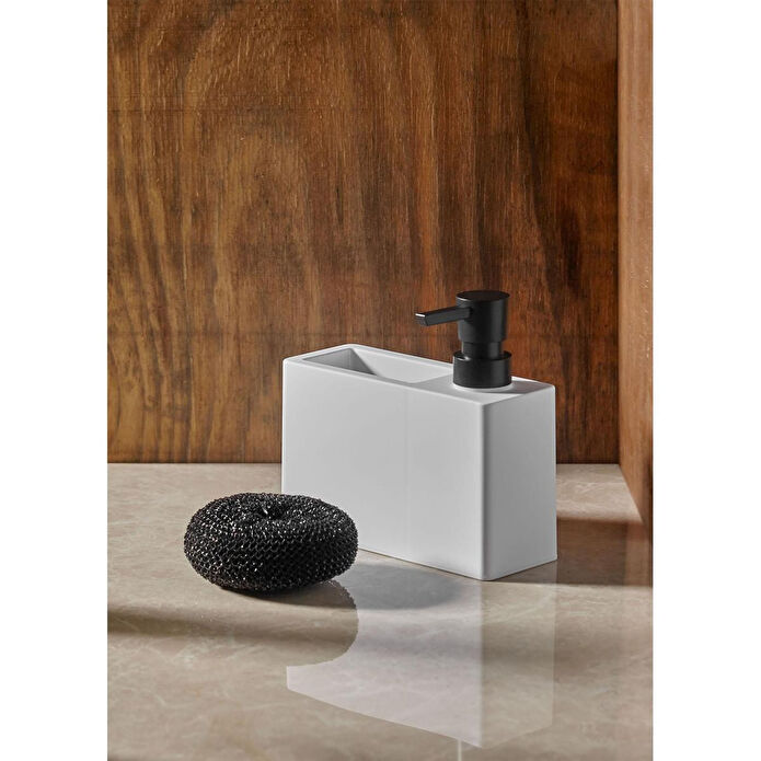 The Mia Plain Sıvı Sabunluk Beyaz