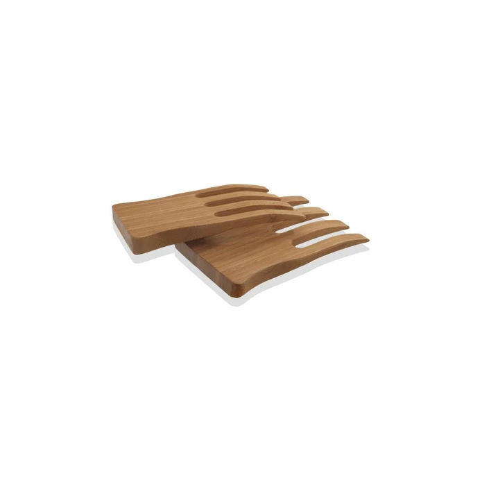 The Mia Natura Bambu Salata Servis Çatalı 2 Parça 10x17 Cm