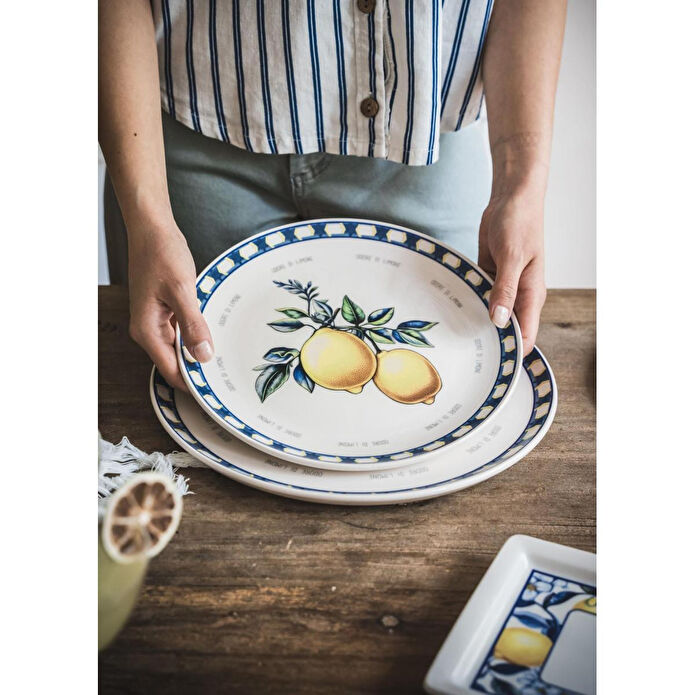 The Mia Odore Di Limone Servis Tabağı 30 Cm Odl0006