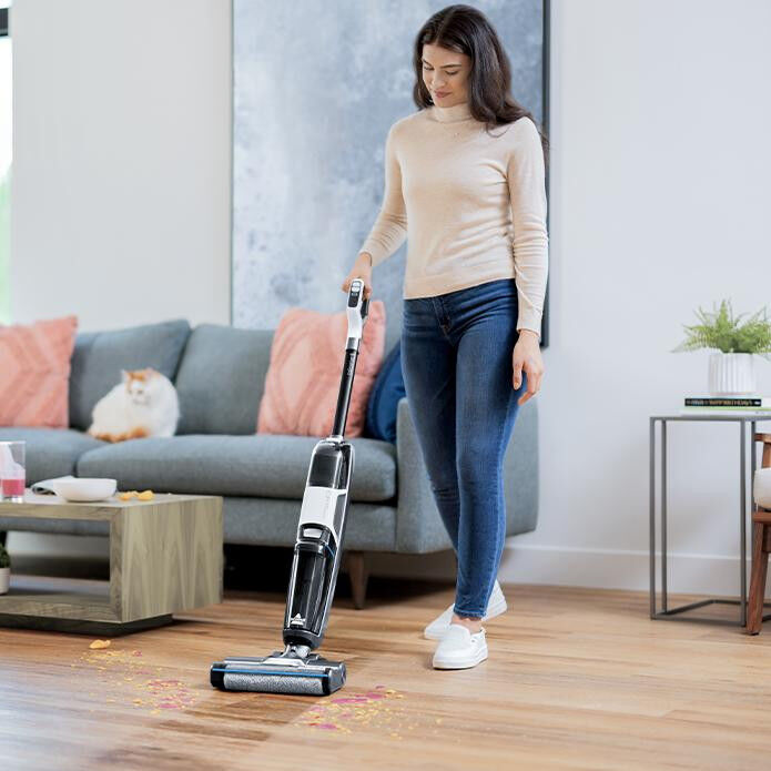 Bissell Crosswave Hf3 Cordless Pro Yüksek Vakumlu Kablosuz Sert Zemin Süpürme Ve Silme Makinesi