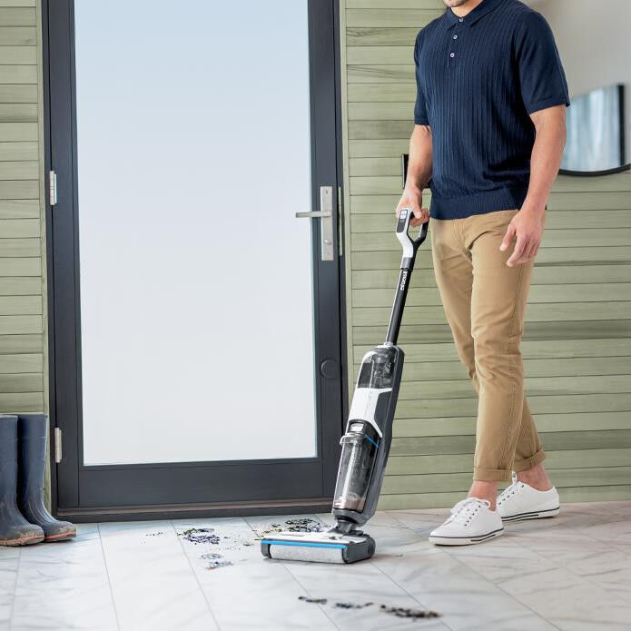 Bissell Crosswave Hf3 Cordless Pro Yüksek Vakumlu Kablosuz Sert Zemin Süpürme Ve Silme Makinesi