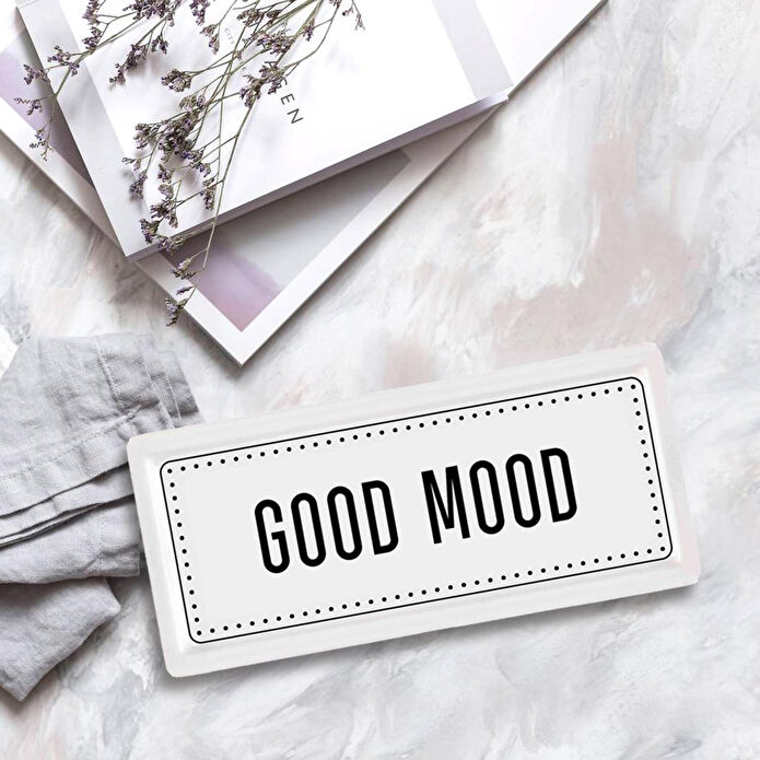 The Mia Dikdörtgen Servis Good Mood - 35 X 16 Cm