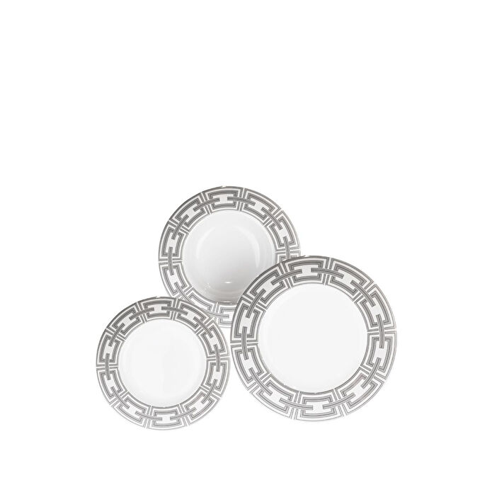 Royal Canterbury Riverie Metallic 60 Parca Yemek Takımı