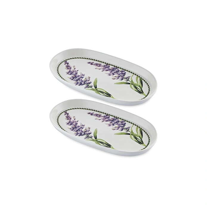 The Mia Provence Lavanta Oval Servis 2li 29 Cm