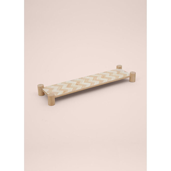 The Mia Wicker Bambu Tepsi 41x12 Cm Tps0070