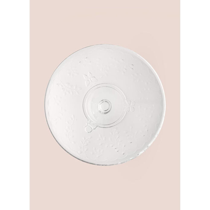 The Mia Ayaklı Pasta Kek Fanusu 30x24 Cm Cam0497