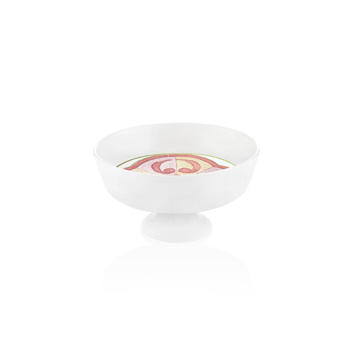 The Mia Dolce Vita Ayaklı Meyvelik Mor 23x14 Cm