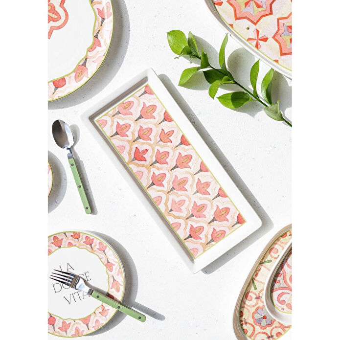 The Mia Dolce Vita Dikdörtgen Servis 35x16 Cm