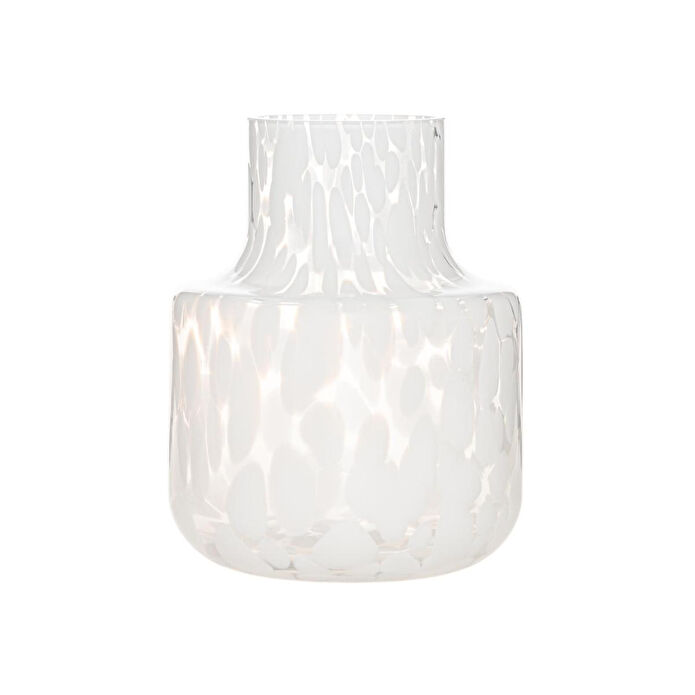 The Mia Blanco Cam Vazo 16x21 Cm