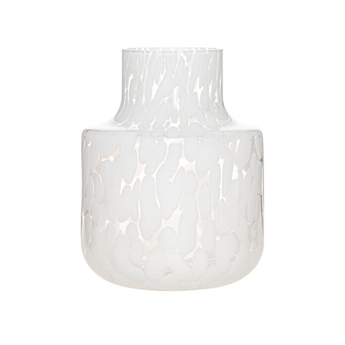 The Mia Blanco Cam Vazo 18x24 Cm