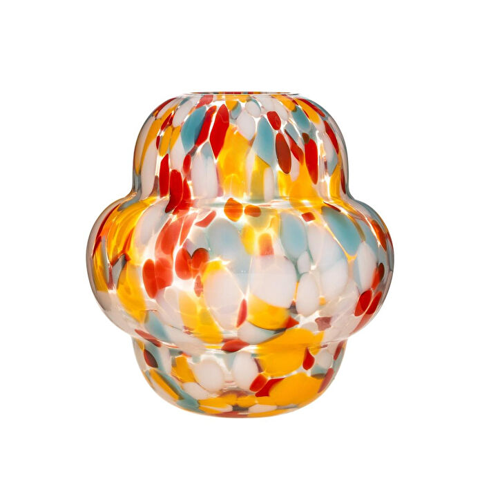 The Mia Colored Cam Vazo 20x22 Cm