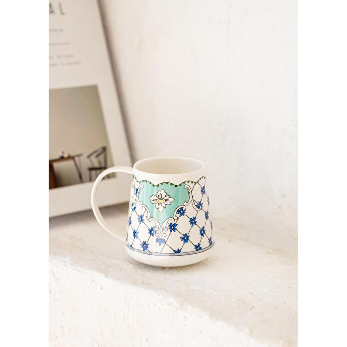 The Mia Amore Blue Porselen Kupa Kpa0259 340 Cc