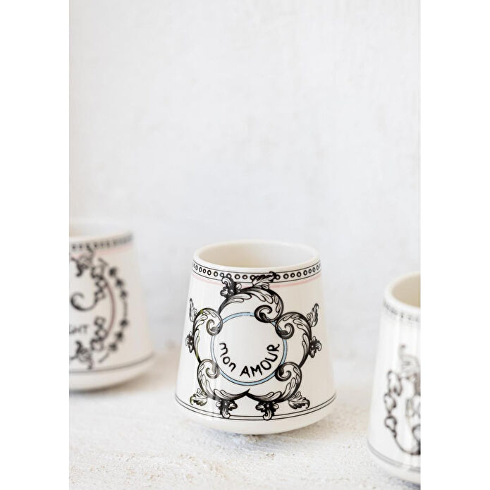 The Mia Mon Amour Porselen Kupa Kpa0228 180 Cc