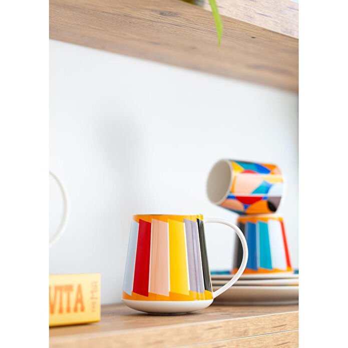 The Mia Shapes Porselen Kupa Kpa0269 340 Cc