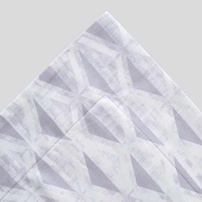 Green Black Tria Tek Kişilik Nevresim Takımı %100 Pamuk 210 Tc 83 Tel Saten Digital Baskılı Lila 160x220 Cm