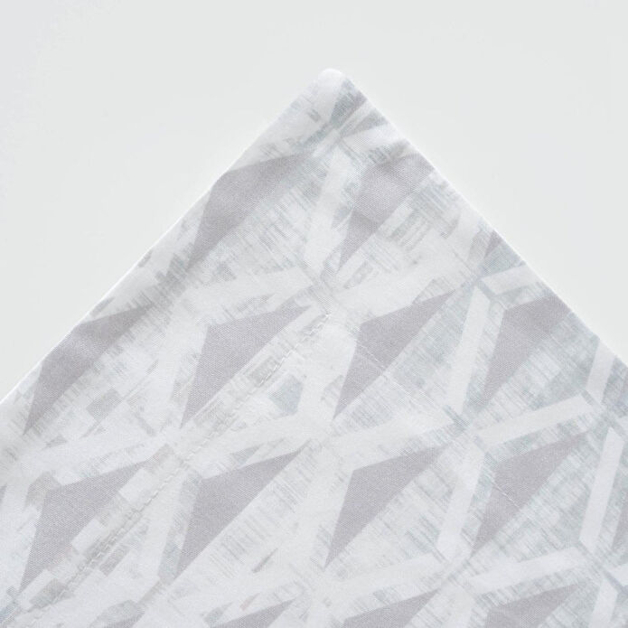 Green Black Tria Çift Kişilik Nevresim Takımı %100 Pamuk 210 Tc 83 Tel Saten Digital Baskılı Gri 200x220 Cm