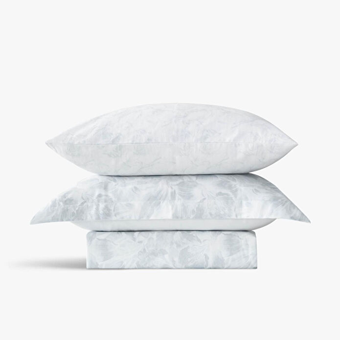 Green Black Fiorina Çift Kişilik Nevresim Takımı %100 Pamuk 210 Tc 83 Tel Saten Digital Baskılı Mint