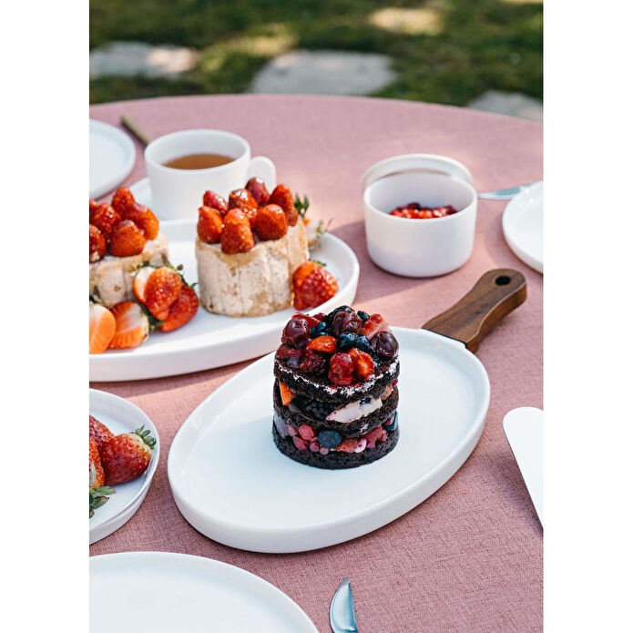 The Mia Woody Porselen Servis 36x17 Cm