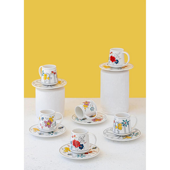 The Mia Fiore Türk Kahvesi Fincanı Tek Kişilik Cup43 100cc