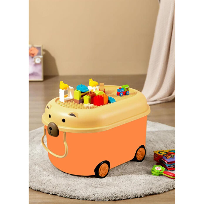 The Mia Trail Oyuncak Saklama Kutusu Pudra 57x39x33 Cm