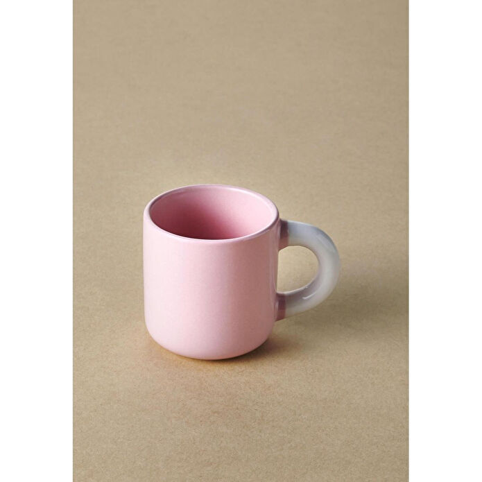 The Mia Colorida Espresso Ve Türk Kahvesi Fincanı Pembe