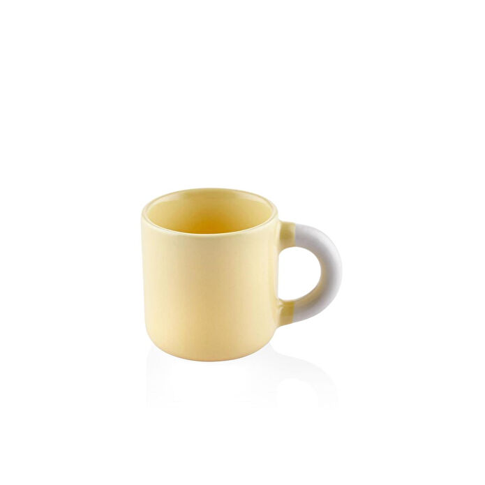 The Mia Colorida Espresso Ve Türk Kahvesi Fincanı Sarı