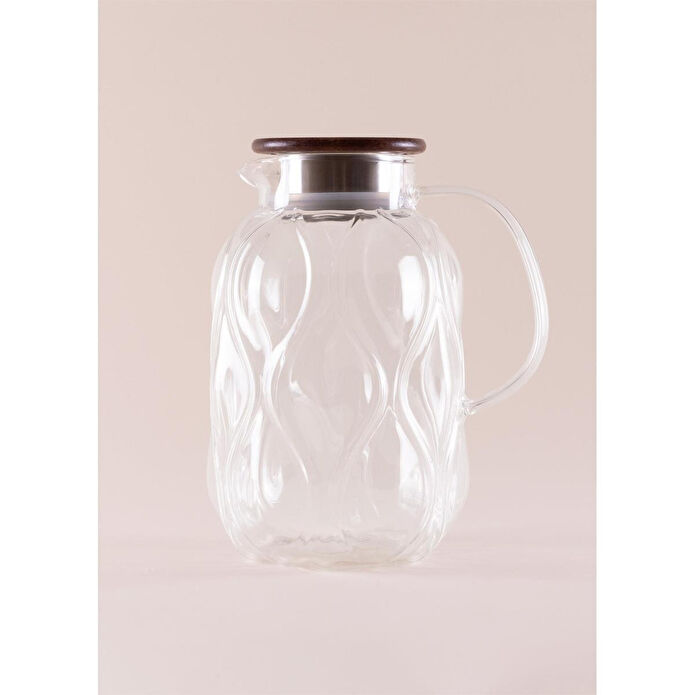 The Mia Wooden Cam Sürahi 2000 Cc Sse0031