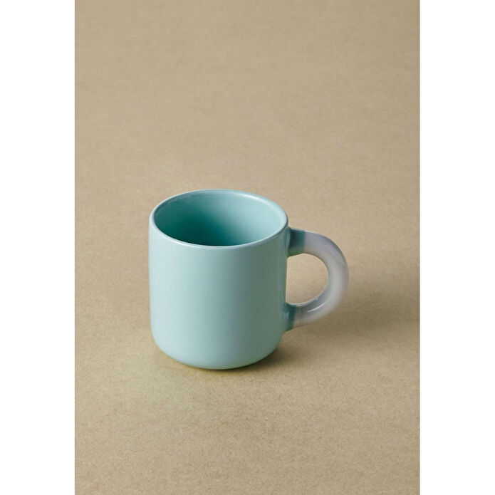 The Mia Colorida Espresso Ve Türk Kahvesi Fincanı Yeşil