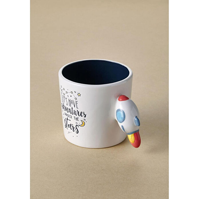 The Mia Rocket Kulplu Kupa 450 Ml