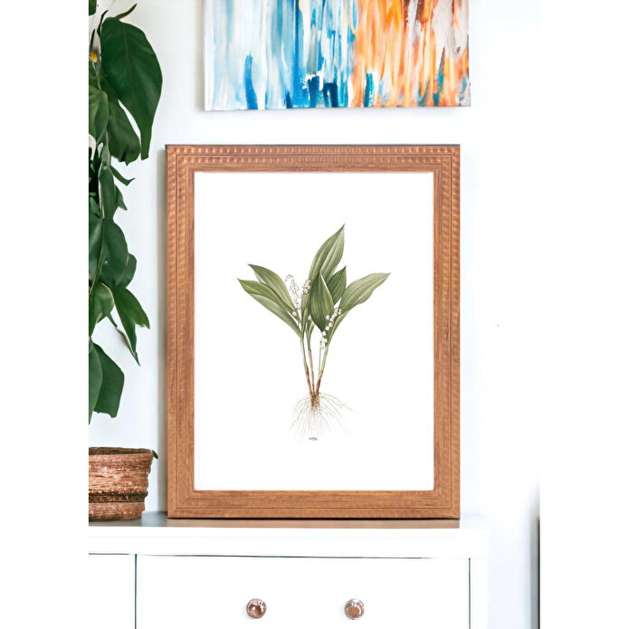 The Mia Vimini Fotoğraf Çerçevesi Kahverengi 30x40 Cm