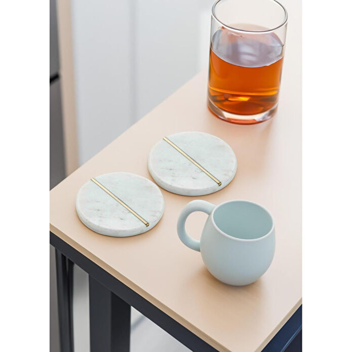 The Mia Nature Bardak Altlığı 2li Set Brk0121