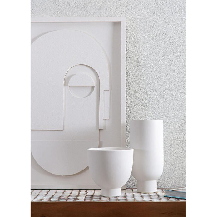 The Mia Pure Dekoratif Vazo 13x13x29 Cm