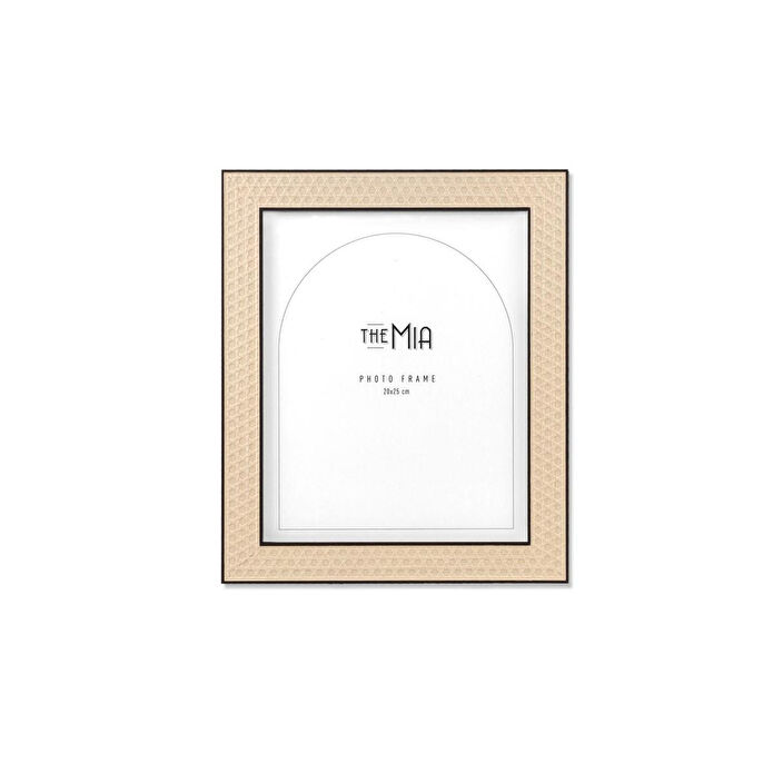The Mia Rotan Fotoğraf Çerçevesi Siyah 25x20 Cm