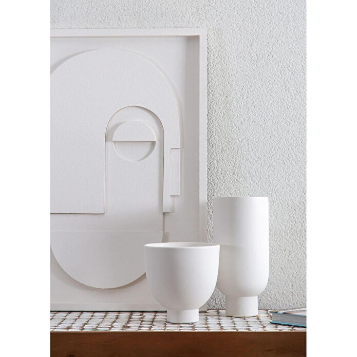 The Mia Pure Dekoratif Vazo 17x17x17 Cm