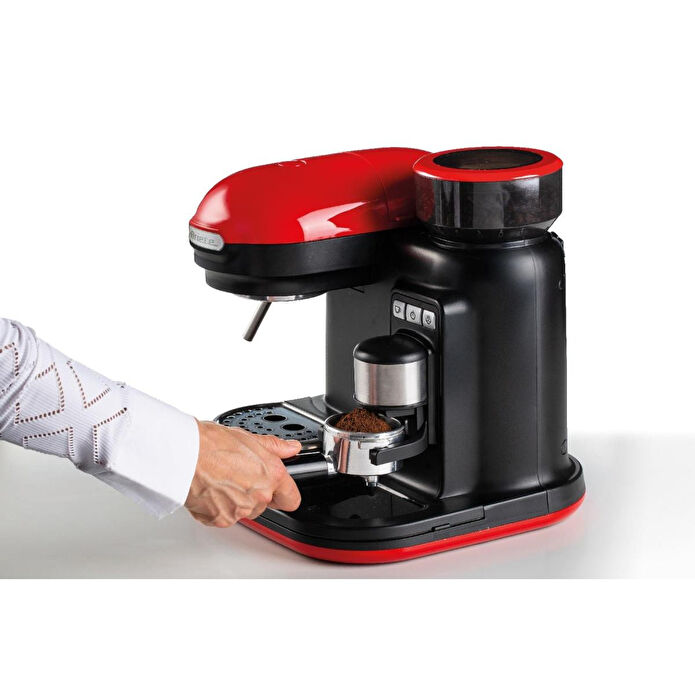 Ariete Moderna Espresso Kahve Makinesi - Kırmızı