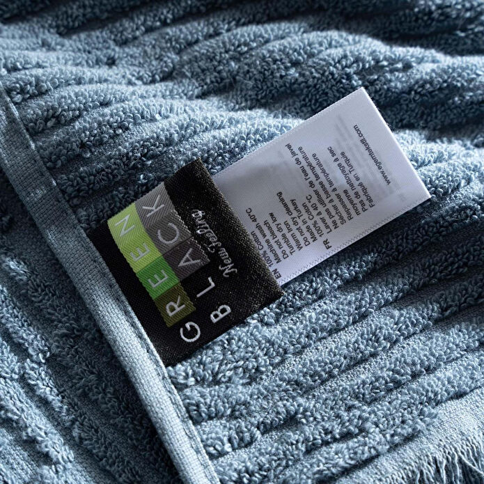 Green Black Anisa El Havlusu Mavi