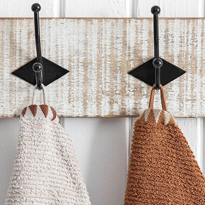 Green Black Vera 2'li Mutfak Havlusu Bej-terra