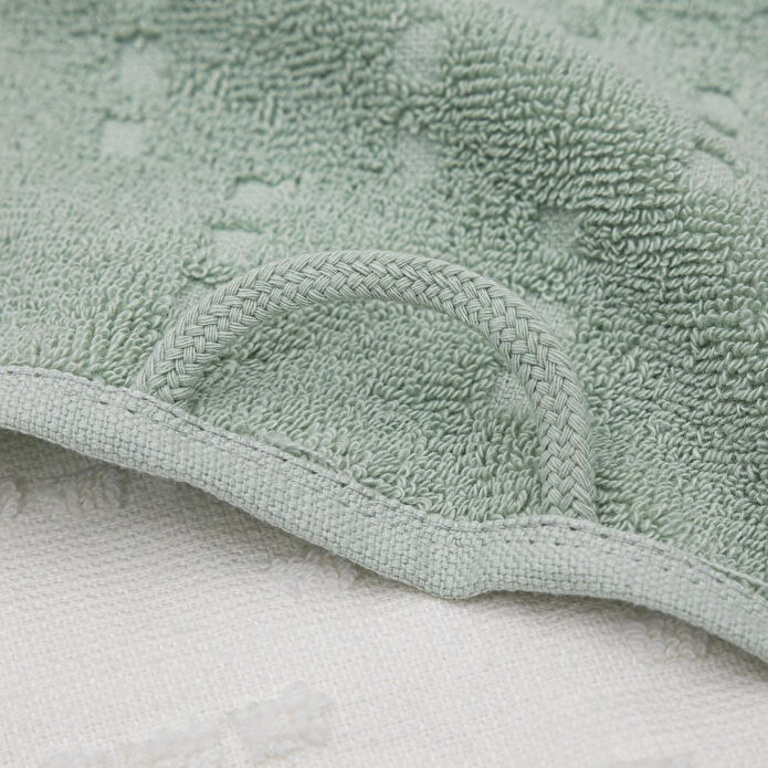 Green Black Pera 2'li Mutfak Havlusu Krem-mint