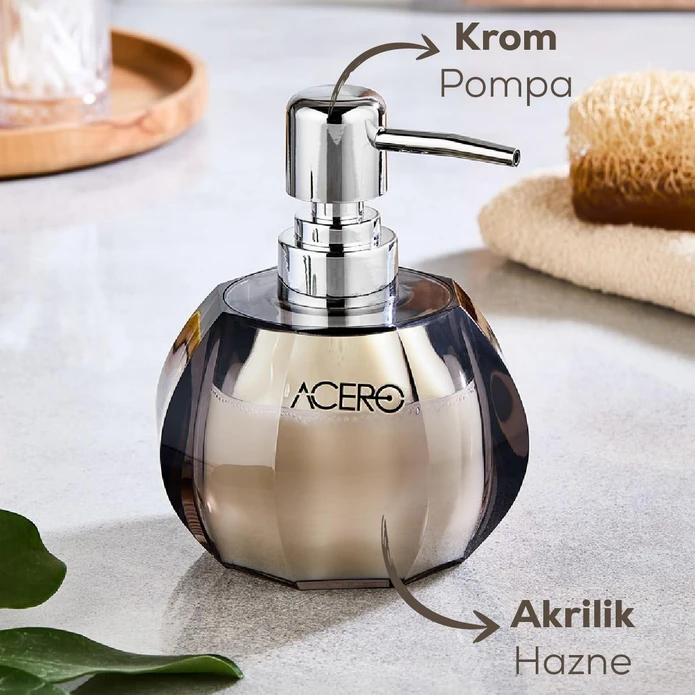 Vienev Akrilik Sıvı Sabunluk 190 Ml Şeffaf 1998
