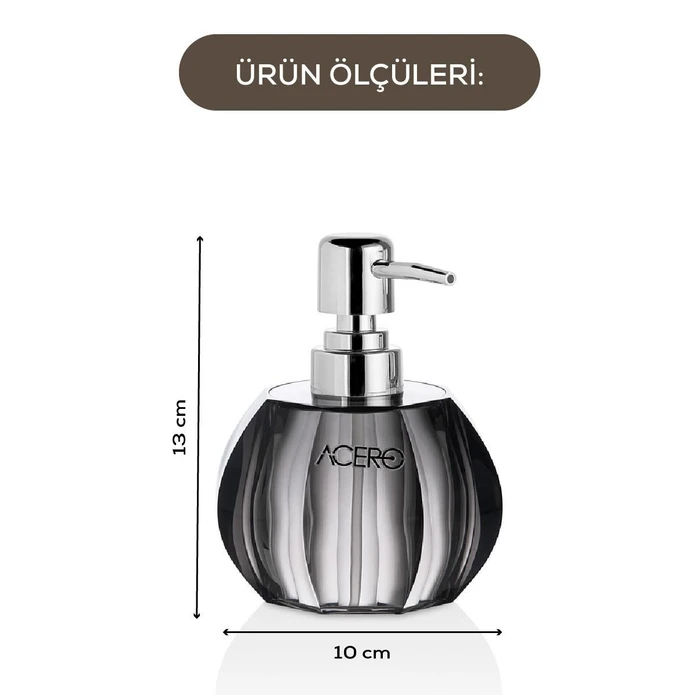 Vienev Akrilik Sıvı Sabunluk 190 Ml Şeffaf 1998